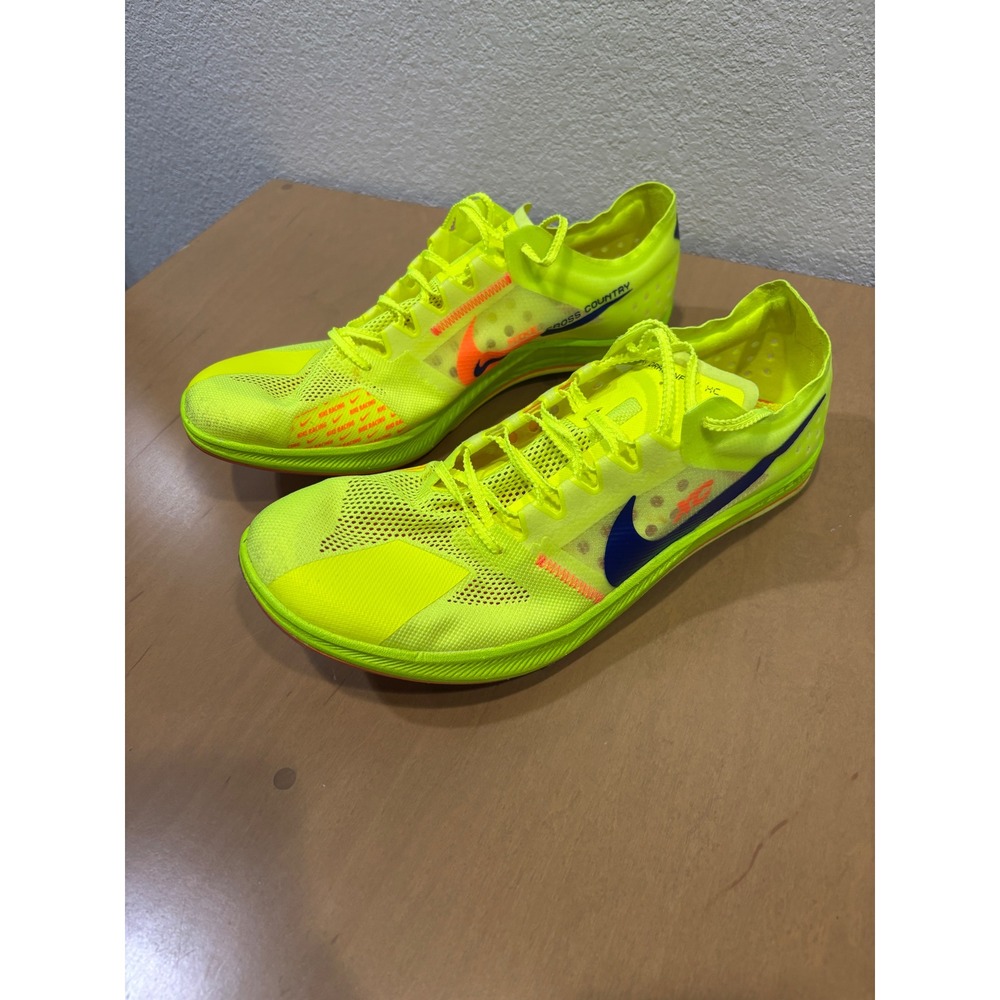 Nike ZoomX Dragonfly XC Cross Country Spikes Volt Yellow DX7992-701 Mens 13